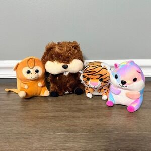 Nanco Belly Buddies Plush Lot of 4